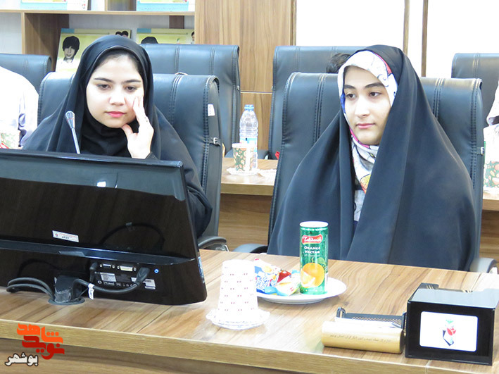 برگزاری مراسم تجلیل روز دختر در اداره کل بنیاد شهیدبوشهر برگزار شد