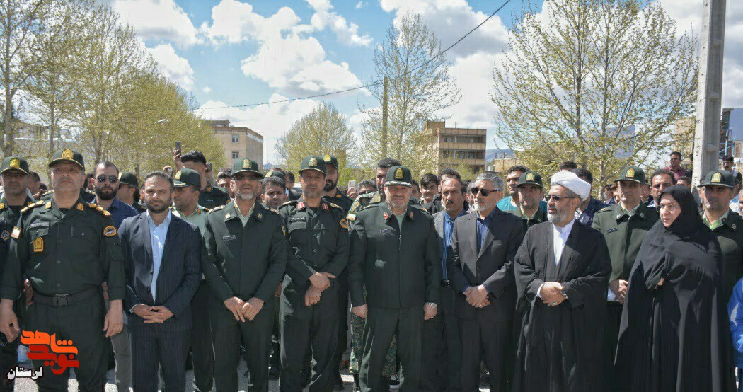 پیکر شهید مدافع امنیت «مجتبی نعمت پور» در زادگاهی به خاک سپرده شد