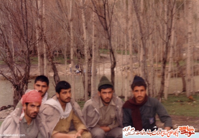 از چپ: مهراب روشنی  محمد گودرزی - غلامعباس صالحی - سید سعید میرصالحی - رحیم حسینخانی