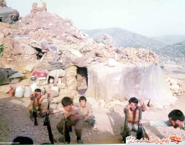 رزمندگان استان مرکزی - ورزش در جبهه سال 1363 کردستان