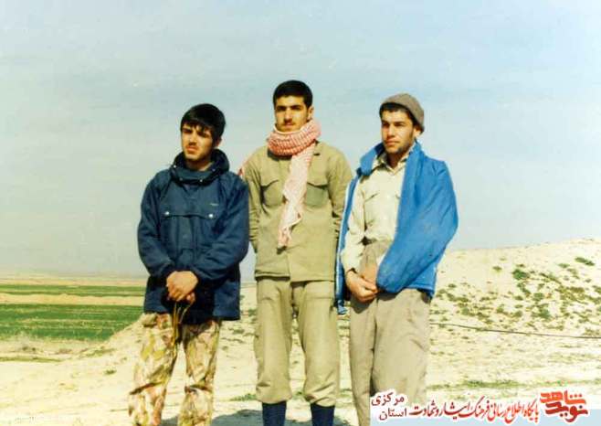 از چپ: احمد جهانپناه - سید محمد میرجمالی - کامران خانلری