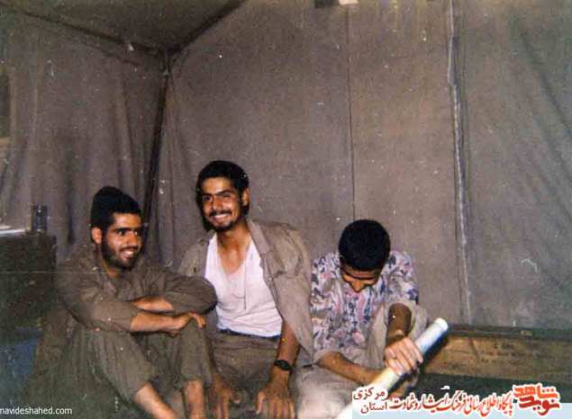 از چپ: آل یاسین - مسعود بیاتی - صفر احمدی