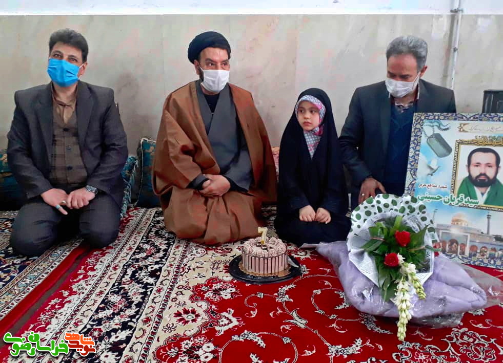 برگزاری جشن تولد و جشن تکلیف فرزندان شهدای مدافع حرم در مشهد مقدس