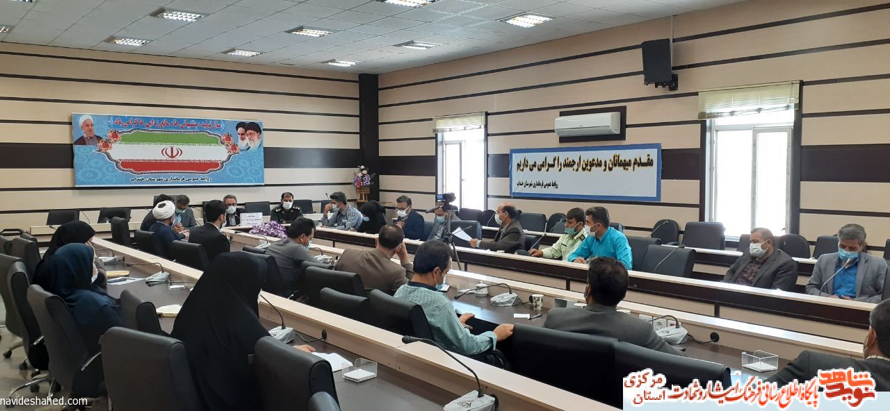 جلسه هماهنگی بزرگداشت سوم خرداد در فرمانداری خنداب برگزار شد + تصاویر