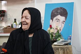 دیدار با مادر گرانقدر شهید «محمدرضا محمدحسینی»