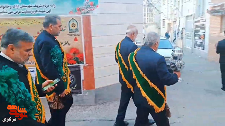 دیدار با خانواده شهید قاسم عزیزی؛ حججی استان مرکزی در قاب رضوی