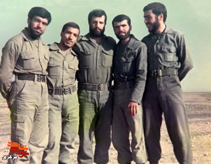 قاب ماندگار گردان امام حسن مجتبی(ع)؛ سه کبوتر خونین‌بال در کنار همرزمان...