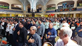 گزارش تصویری| برگزاری مراسم بزرگداشت «قائد شهید...