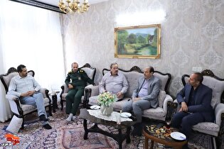 دیدار مدیرکل بنیاد شهید و امور ایثارگران استان...