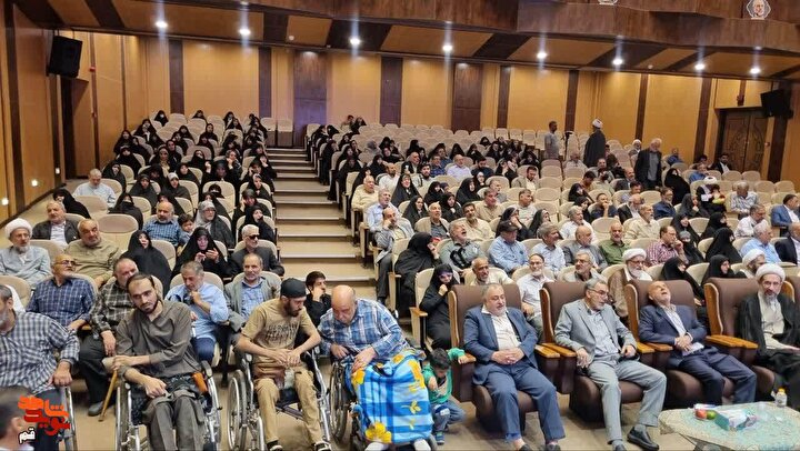 قاب‌هایی از آیین بزرگداشت روز پرستار در باغ‌موزه دفاع مقدس قم