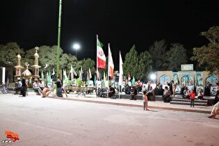 چراغ «فانوس عاشقی» در هشتمین شب با یاد شهدای اراک...