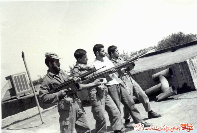 از چپ: حسین ملکی - جواد مرادی - هیبت اله عبدی - محمد بهرامی