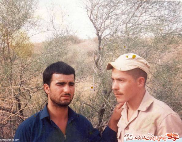 از چپ:  محمدرضا معافی - حسین حسینی