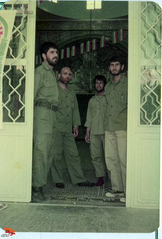 از چپ: سردار محمد پاکپور - عزیز اله براتی - داود غلامی - محمود پاکپور
