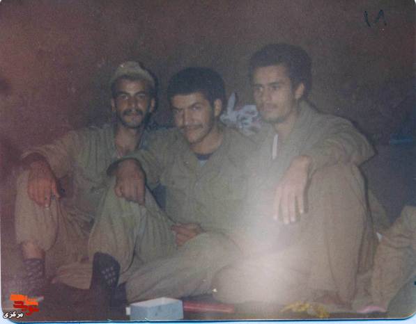 از چپ: حسین قصیوند - محمد باقر عروجی -محمد