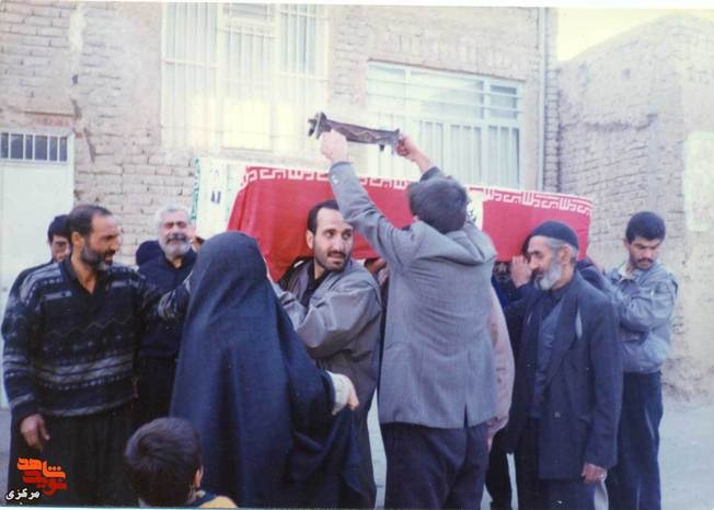 تشییع شهید حسن برکوک تبار