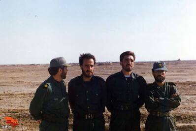 از چپ: اسمعیل شعبانی  - محمود محمدی - محمدرضا محمدی - حجت اله حسنی