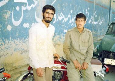 از چپ: شهید علیمحمد محمدی - عبدالرضا بابایی