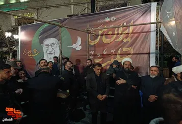 آئین وداع با پیکر مطهر شهید ناو استواریکم عرشه «فرزین کمالی»